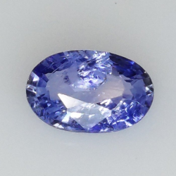 0,78 ct Zaffiro blu ovale 7,23 x 4,70 x 2,58 mm