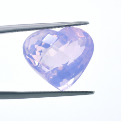 16,12ct Amatista Talla Corazón 17,24x15,05mm