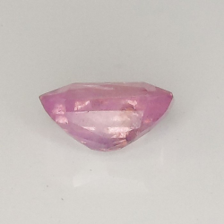 1,23 ct lila Saphir im Smaragdschliff 7,17 x 4,78 x 3,65 mm