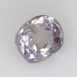 3,11 ct Zaffiro viola a cuscino 7,69 x 6,53 x 5,83 mm