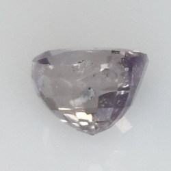 3,11 ct Zafiro morado cojín 7.69 x 6.53 x 5.83 mm