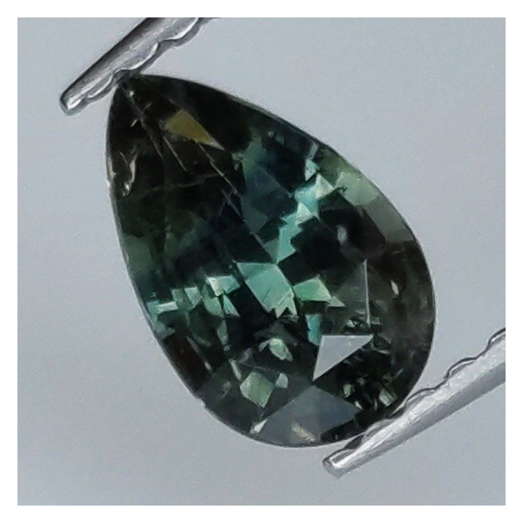 0,81 ct Birne Saphir 7,09 x 4,55 x 3,23 mm