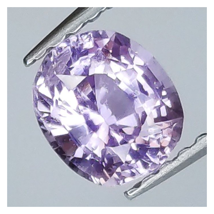 0,92 ct Zafiro rosa talla oval 6,07 x 5,26 x 3,61 mm