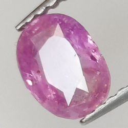 1,04 ct Pink Sapphire oval cut 6,75 x 5,04 x 3,13 mm