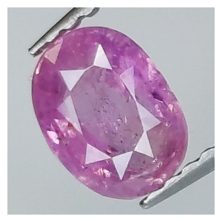 1,04 ct Pink Sapphire oval cut 6,75 x 5,04 x 3,13 mm