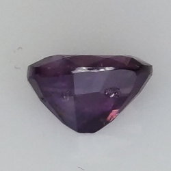 1,09 ct Zaffiro viola ovale 6,53 x 5,00 x 4,04 mm