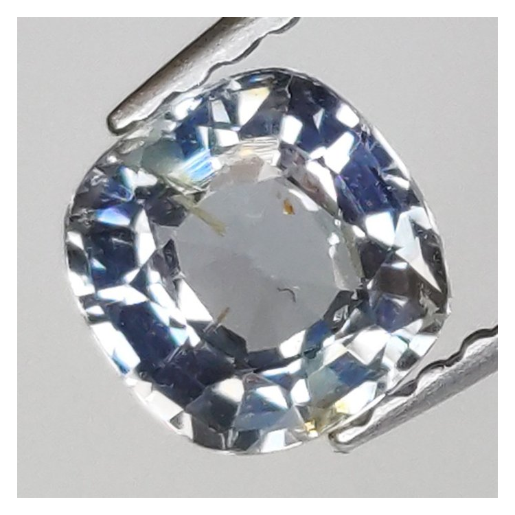 0,87 ct Zafiro cojín azul 5,81 x 5,61 x 3,32 mm