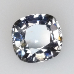 0,87 ct Kissen Saphir blau 5,81 x 5,61 x 3,32 mm