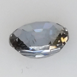 0,87 ct Kissen Saphir blau 5,81 x 5,61 x 3,32 mm
