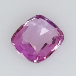 0,93 ct Cushion Sapphire pink  6,22 x 5,64 x 2,36 mm