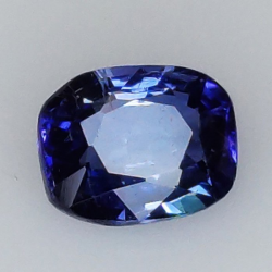 0,83 ct Kissen Saphir blau 6,01 x 4,80 x 2,92 mm