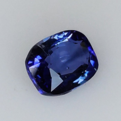 0,83 ct Cushion Sapphire blue 6,01 x 4,80 x 2,92 mm
