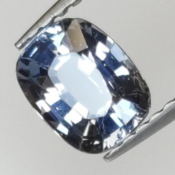 0,90 ct Cushion Sapphire blue 6,07 x 5,19 x 3,16 mm