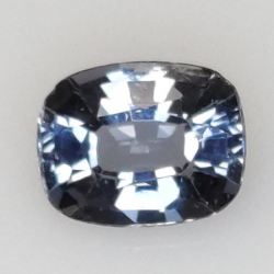 0,90 ct Zafiro cojín azul 6,07 x 5,19 x 3,16 mm