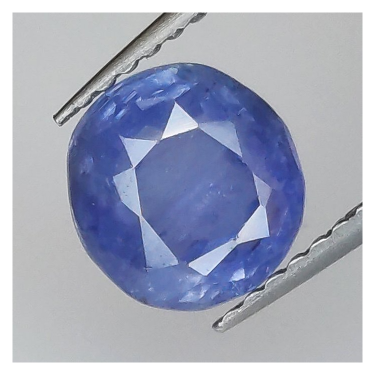 2,59 ct Saphir bleu ovale 7,47 x 7,11 x 4,80 mm