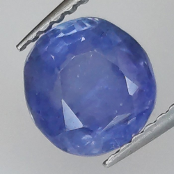 2,59 ct Zafiro Azul oval 7,47 x 7,11 x 4,80 mm