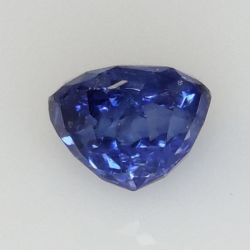 1,72 ct Zaffiro blu ovale 5,57 x 5,74 x 4,82 mm