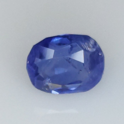 1,85 ct Zafiro Azul oval 7,20 x 5,69 x 3,84 mm