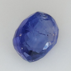 1,85 ct Zaffiro blu ovale 7,20 x 5,69 x 3,84 mm