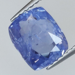 2,68 ct Kissen Saphir blau 8,03 x 6,73 x 4,31 mm