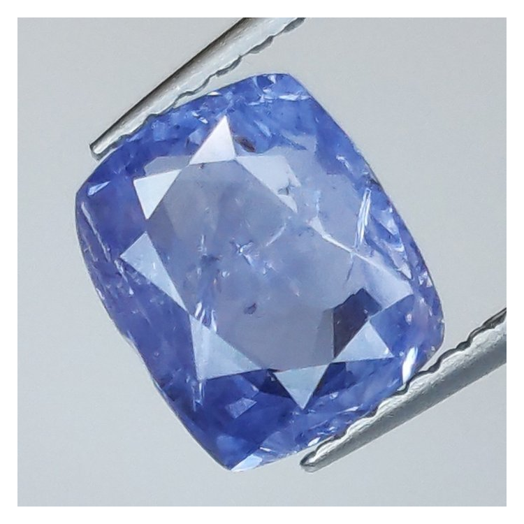 2,68 ct Cushion Sapphire blue 8,03 x 6,73 x 4,31 mm