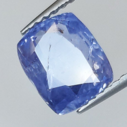 2,68 ct Cushion Sapphire blue 8,03 x 6,73 x 4,31 mm