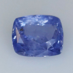 2,68 ct Saphir coussin bleu 8,03 x 6,73 x 4,31 mm