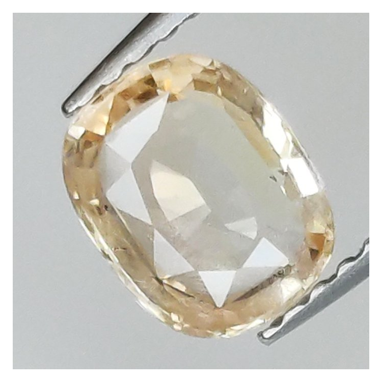 0,99 ct Saphir Padparadscha coussin 6,80 x 5,64 x 2.26 mm