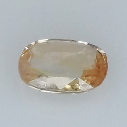 0,99 ct Zafiro Padparadscha cojín 6,80 x 5,64 x 2.26 mm