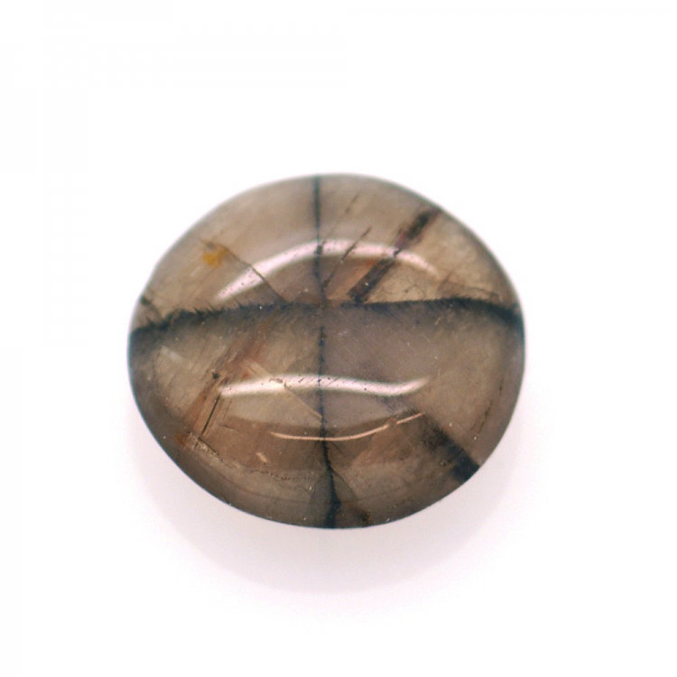 2,95ct Quiastolita Talla Cabujón Redondo