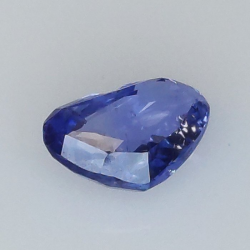 0,99 ct Zaffiro blu taglio cuore 7,25 x 4,90 x 2,87 mm