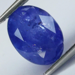 2,25 ct Ovaler Blau Saphir 8,40 x 6,39 x 4,85 mm