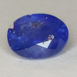 2,25 ct Zaffiro blu ovale 8,40 x 6,39 x 4,85 mm