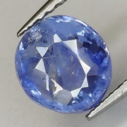 2,05 ct Ovaler Blau Saphir 6,85 x 6,47 x 4,84 mm