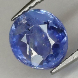 2,05 ct Blue Sapphire oval 6,85 x 6,47 x 4,84 mm
