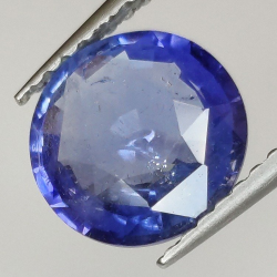 1,91 ct Zaffiro blu ovale 8,19 x 8,05 x 3,25 mm