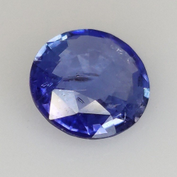1,91 ct Blue Sapphire oval 8,19 x 8,05 x 3,25 mm