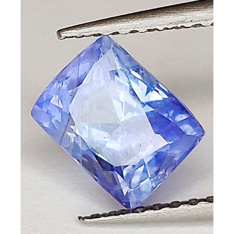 2,00 ct Saphir coussin bleu 7,10 x 5,54 x 4,88 mm