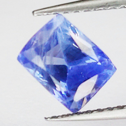2,00 ct Cushion Sapphire blue 7,10 x 5,54 x 4,88 mm