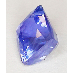 2,00 ct Zafiro cojín azul 7,10 x 5,54 x 4,88 mm