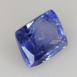 2,00 ct Zafiro cojín azul 7,10 x 5,54 x 4,88 mm