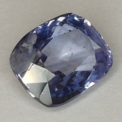 1,72 ct Saphir coussin bleu 7,57 x 6,03 x 3,80 mm