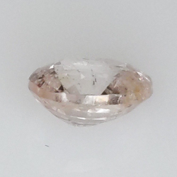 0,97 ct Padparadscha Saphir ovaler Schliff 6,57 x 5,20 x 3,13 mm