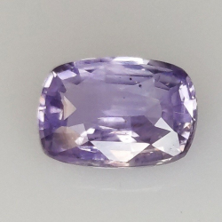 1,26 ct Violetter Saphir Kissenschliff 7,60 x 5,51 x 3,10 mm