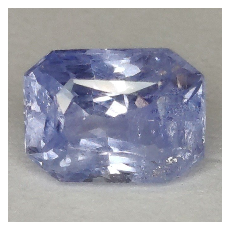 1,59 ct Zafiro azul talla esmeralda 6,94 x 5,22 x 4,21 mm