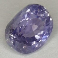 2,11ct Color Change Sapphire Oval Cut 7,45 x 5,75 x 4,59 mm