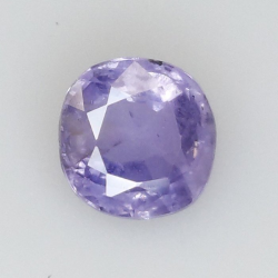 1,55 ct Saphir violet ovale 6,52 x 6,49 x 3,72 mm