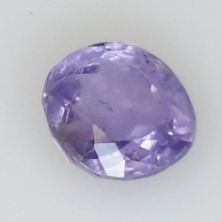 1,55 ct Ovaler Lila Saphir 6,52 x 6,49 x 3,72 mm