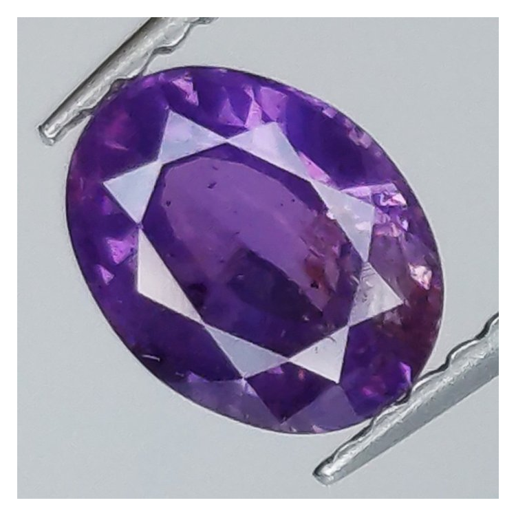 1,05 ct Purple Sapphire oval 7,00 x 5,47 x 3,24 mm