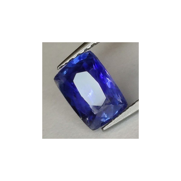 1,22 ct Cushion Sapphire blue 7,10 x 4,93 x 3,59 mm